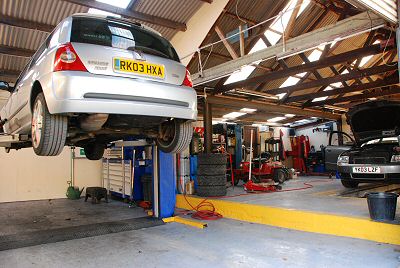 Inside the main workshop are at PJN Motor Engineering Ltd